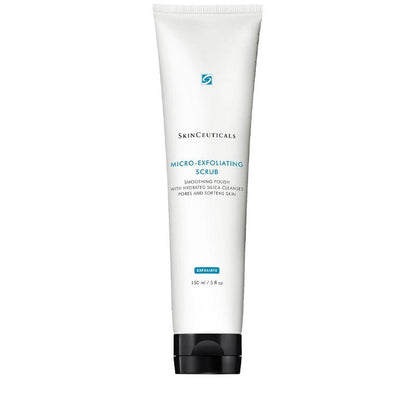 SkinCeuticals Micro-Exfoliating Scrub features a powerful 2% concentrate combination of hydrated silica, glycerin, and aloe extract to purify pores and support a strong skin moisture barrier.

Gentle enough for daily use, this exfoliating scrub provides a mild and even exfoliation to improve texture while softening and hydrating the skin.