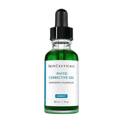 SkinCeuticals Phyto Corrective Gel Serum is a gentle calming serum formulated with hydrating hyaluronic acid and a botanical blend of cucumber, thyme, olive leaf, and other comforting ingredients, making it an ideal hydrating serum for sensitised skin. This soothing serum helps even out skin tone and promote a clear, fresh-looking complexion, without feeling too heavy on the skin.