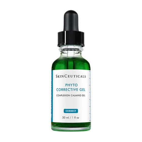 SkinCeuticals Phyto Corrective Gel Serum is a gentle calming serum formulated with hydrating hyaluronic acid and a botanical blend of cucumber, thyme, olive leaf, and other comforting ingredients, making it an ideal hydrating serum for sensitised skin. This soothing serum helps even out skin tone and promote a clear, fresh-looking complexion, without feeling too heavy on the skin.