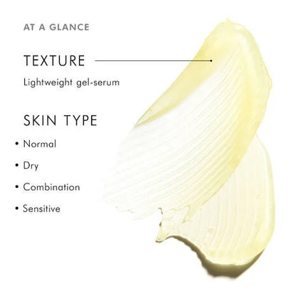 SkinCeuticals Resveratrol B E lightweight gel-serum texture for normal, dry, combination and sensitive skin needing overnight antioxidant support.