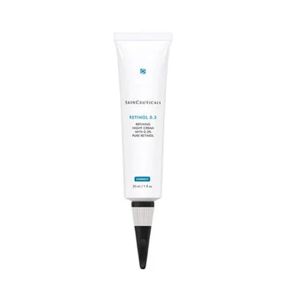 SkinCeuticals Retinol 0.3 Anti-Ageing Night Cream with 0.3% pure retinol to refine skin texture, soften fine lines and improve pores and discolouration.
