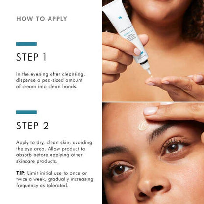 SkinCeuticals Retinol 0.5 Anti-Ageing Night Cream contains 0.5% pure retinol. To ensure the full dosage is slowly and evenly released, the retinol 0.5 formula contains stabilising delivery technology. This retinol night cream can diminish the appearance of fine lines, wrinkles and skin discolouration. The appearance of blemishes can also be reduced.