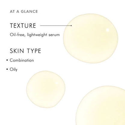 SkinCeuticals Silymarin CF lightweight oil-free serum texture for combination and oily skin needing antioxidant protection and blemish support.