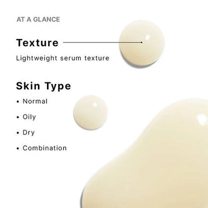 SkinCeuticals A.G.E. Interrupter Ultra Serum lightweight serum texture for normal, oily, dry and combination skin showing loss of firmness.