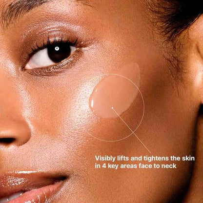 SkinCeuticals A.G.E. Interrupter Ultra Serum to visibly lift and tighten the skin across four key facial and neck areas.