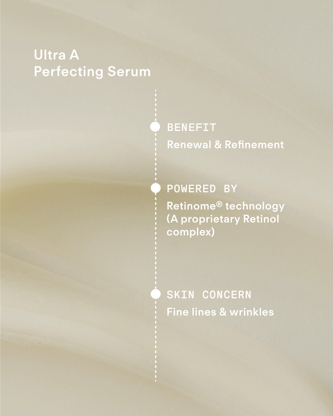 Ultraceuticals Retinome Facial Serum Mild with stabilised retinol technology for smoother skin and refined texture.