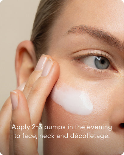Ultraceuticals A Renewal Retinome Facial Serum Mild evening vitamin A treatment for progressive skin renewal across the face, neck and décolletage.