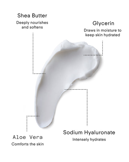 Ultraceuticals B² Hydrating Rich Moisturising Facial Cream with shea butter, glycerin, aloe vera and sodium hyaluronate for deep nourishment.