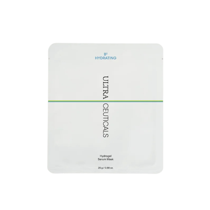 Ultraceuticals B² Hydrating Hydrogel Serum Mask (Single) intensely hydrates dry, dehydrated skin with niacinamide, panthenol and sodium hyaluronate for softer, smoother, more comfortable skin.