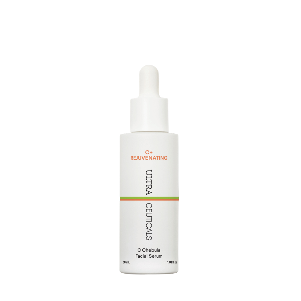 Ultraceuticals C+ Rejuvenating C Chebula Facial Serum for visibly firmer, brighter and more radiant skin.