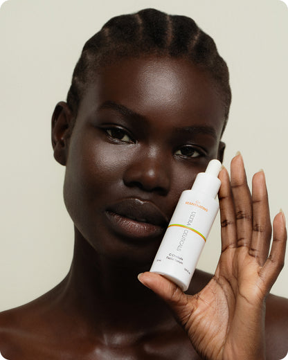 Ultraceuticals C+ Rejuvenating C Chebula Facial Serum for improved firmness, elasticity and visible skin radiance.