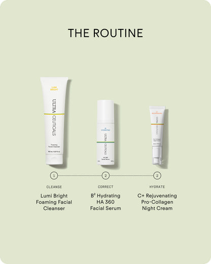 Ultraceuticals C+ Rejuvenating Pro-Collagen Night Cream in an anti-ageing skincare routine for vitamin C, collagen support and skin radiance.