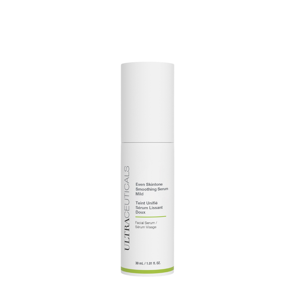Ultraceuticals Even Skintone Smoothing Serum Concentrate for uneven skin tone, congestion and texture with high-strength AHA, BHA and niacinamide.