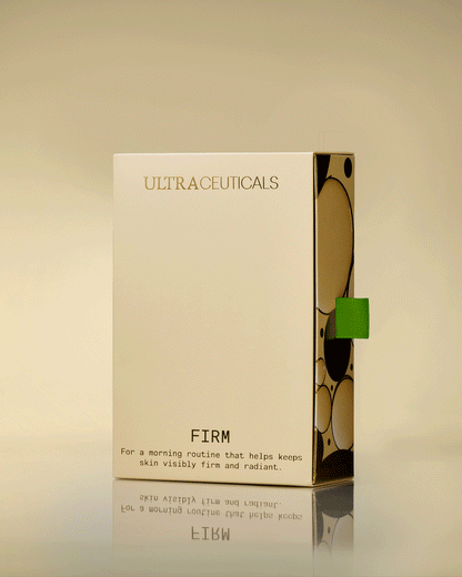 Ultraceuticals Firm Holiday Gift Set, a limited-edition Christmas skincare gift with Vitamin C serum and Pro-Collagen Eye Cream for visible signs of ageing.