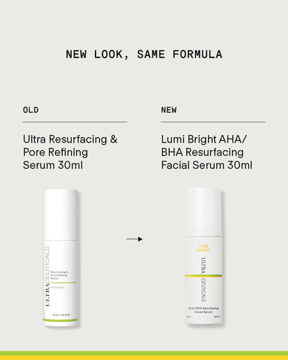 Ultraceuticals Lumi Bright AHA/BHA Resurfacing Facial Serum