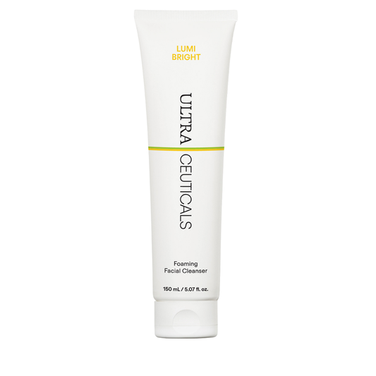 Ultraceuticals Lumi Bright Foaming Facial Cleanser 150ml with niacinamide and panthenol for brighter, smooth, refreshed skin.