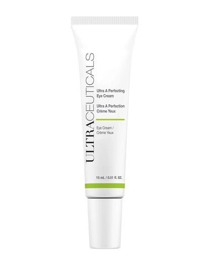Ultraceuticals Ultra A Perfecting Eye Cream retinol eye cream for fine lines, wrinkles and brighter firmer-looking eyes.