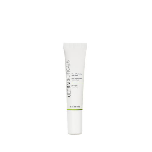 Ultraceuticals Ultra A Perfecting Eye Cream retinol eye cream for fine lines, wrinkles and brighter firmer-looking eyes.