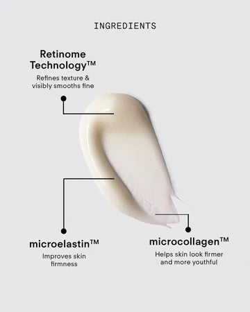 Ultraceuticals Ultra A Perfecting Serum with Retinome technology, microcollagen and microelastin for visible skin renewal.