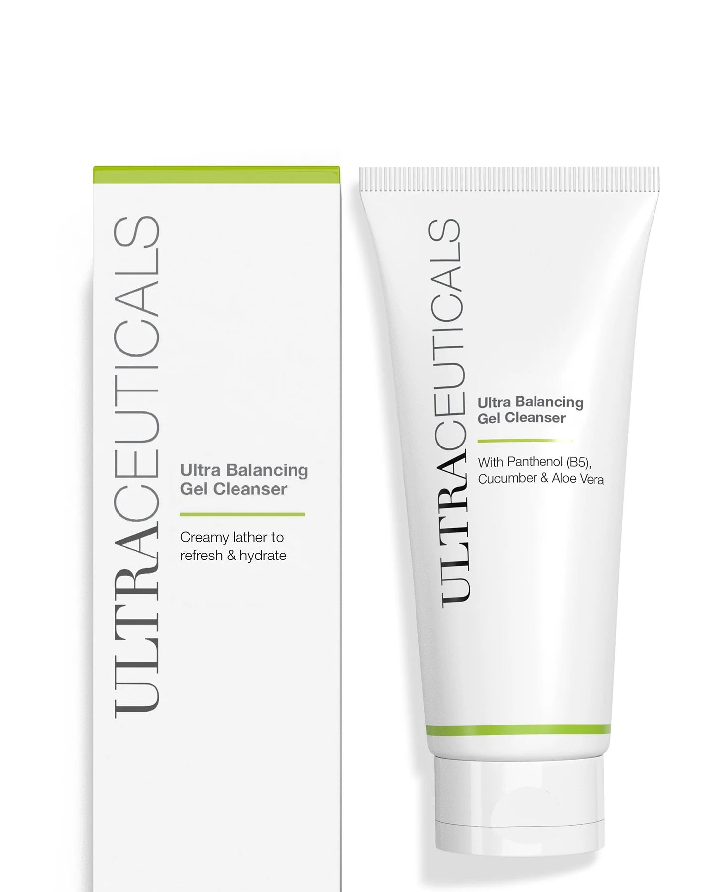 Ultraceuticals Ultra Balancing Gel Cleanser for daily cleansing, makeup removal and balanced hydrated skin without a stripped finish.