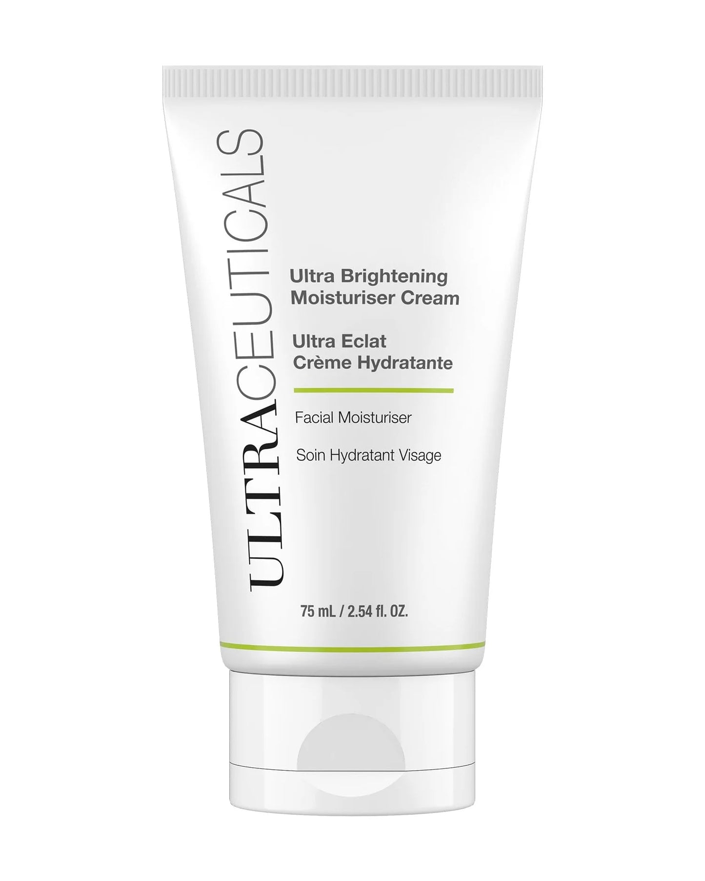 Ultraceuticals Ultra Brightening Moisturiser Cream brightening moisturiser with niacinamide, ceramide NP and sodium hyaluronate to hydrate, nourish and support a more radiant-looking complexion.