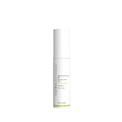 Ultraceuticals Ultra Brightening Serum Mild gentle brightening serum for dull skin uneven tone early discolouration and visible radiance.