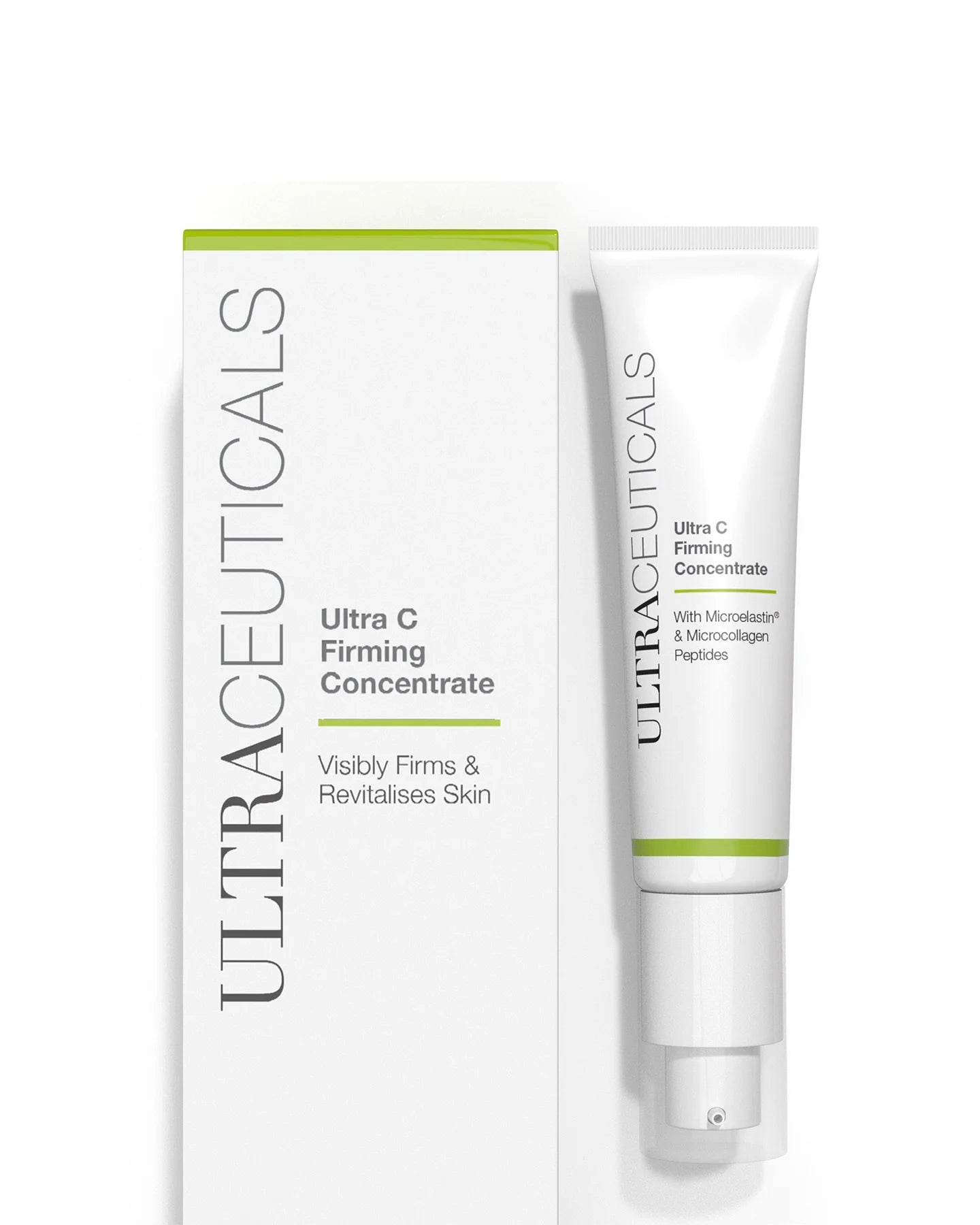Ultraceuticals Ultra C Firming Concentrate vitamin C peptide serum for firmer brighter smoother-looking skin.