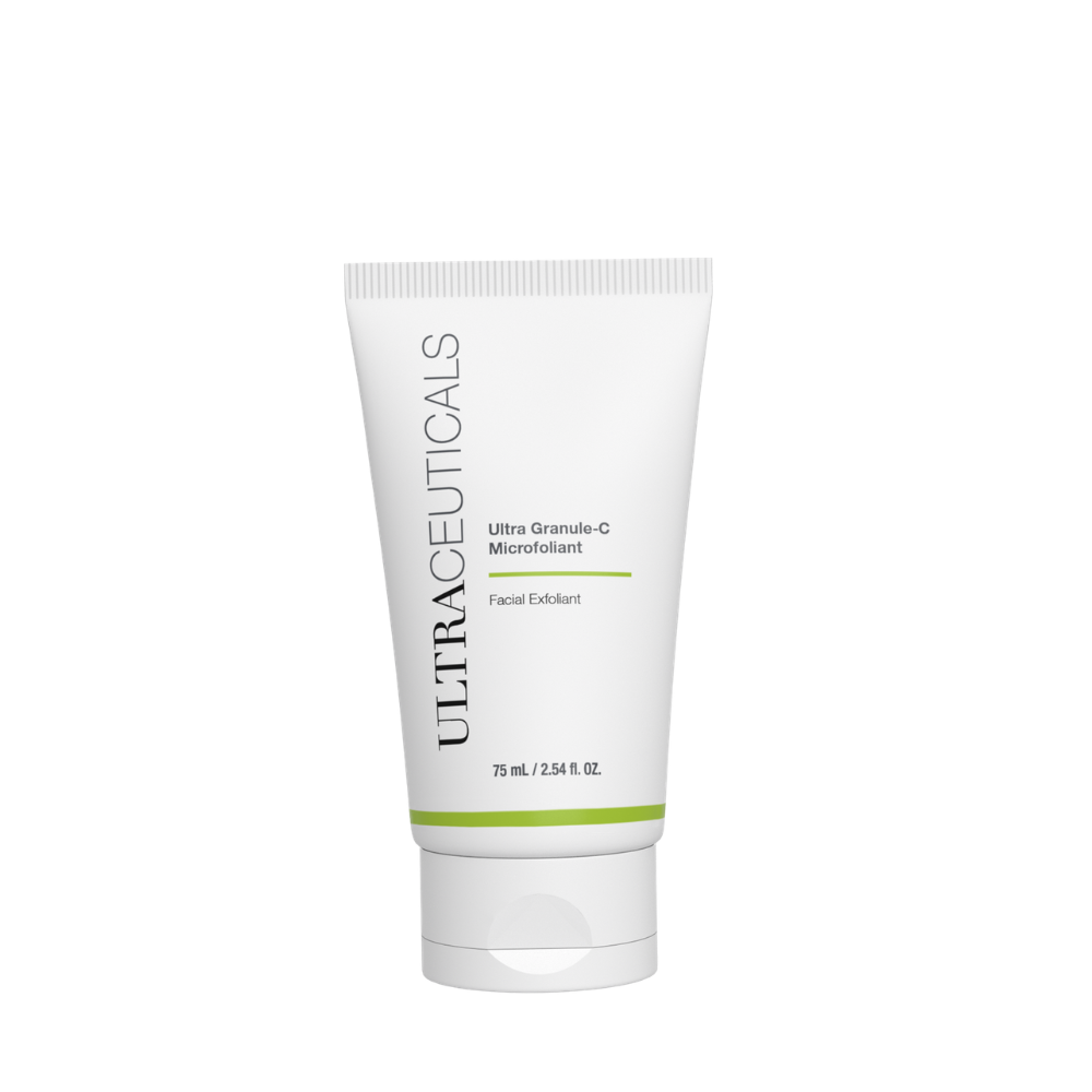 Ultraceuticals Ultra Granule C Microfoliant vitamin C facial exfoliant for brighter, smoother and more refined skin.