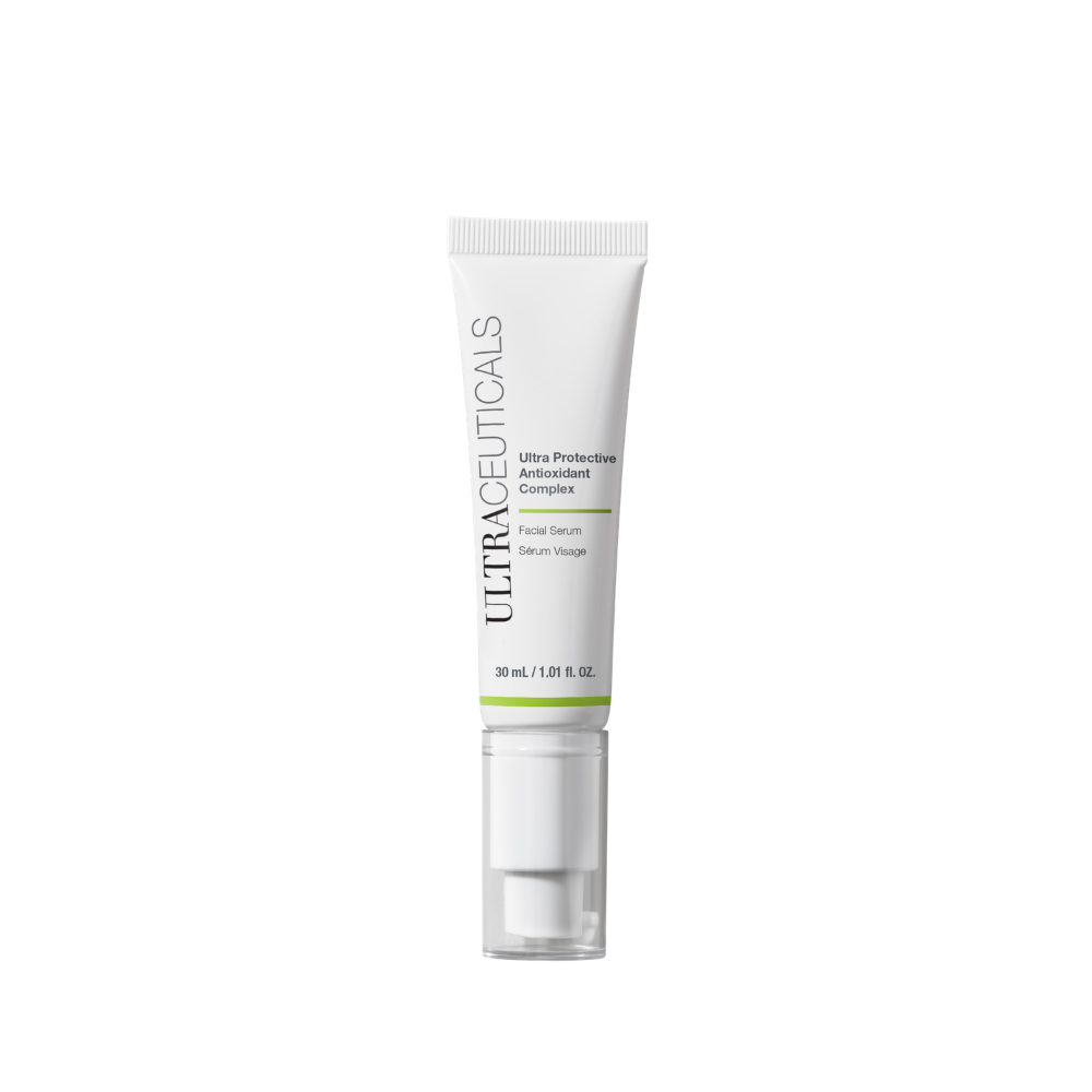 Ultraceuticals Ultra Protective Antioxidant Complex antioxidant serum for daily environmental protection, skin resilience and visible radiance.