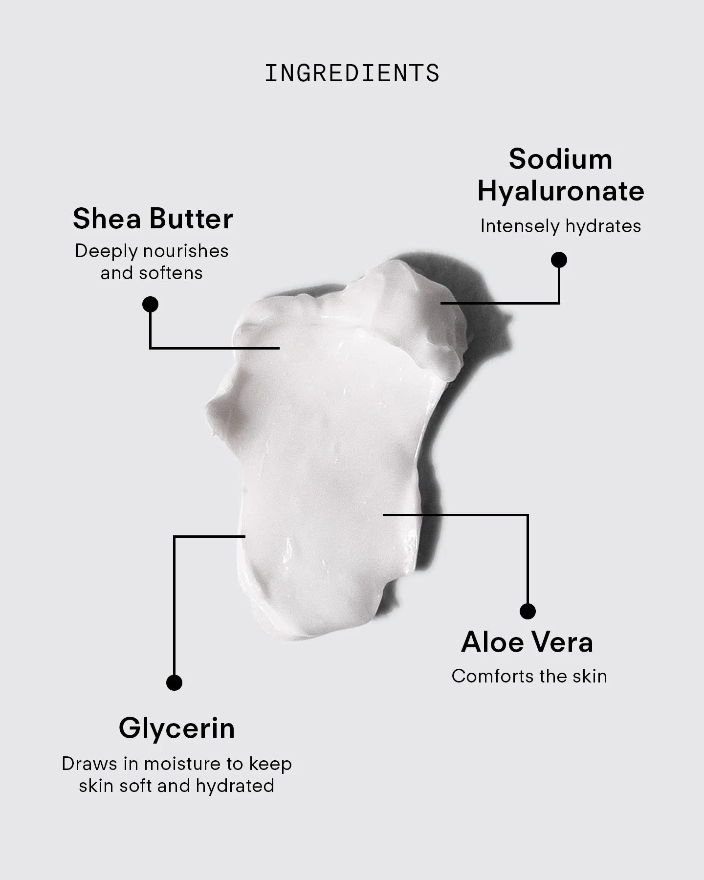 Ultraceuticals Ultra Rich Moisturiser Cream with shea butter sodium hyaluronate glycerin and aloe vera for intense hydration and skin comfort.