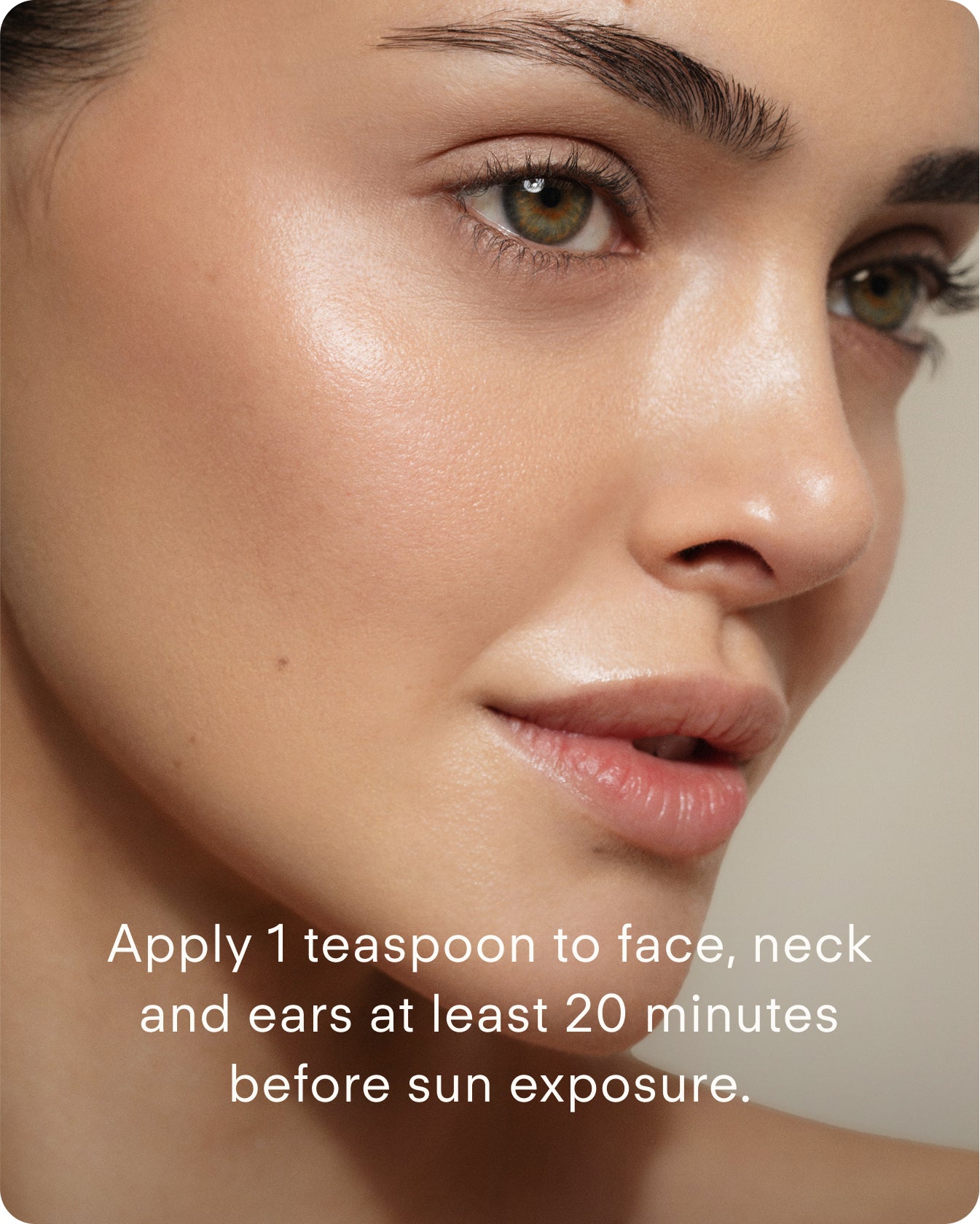 How to apply Ultraceuticals Ultra UV Protective Daily Moisturiser SPF 30 Hydrating across face, neck and ears before sun exposure for daily broad spectrum protection.