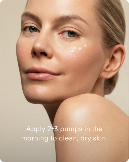 Ultraceuticals Youth Boost ExoSignal GF² Facial Serum Mini applied to clean skin to support smoother texture, firmness and long-term skin resilience.