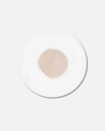 Vida Glow Mocha marine collagen powder texture showing hydrolysed collagen supplement with rich mocha flavour.