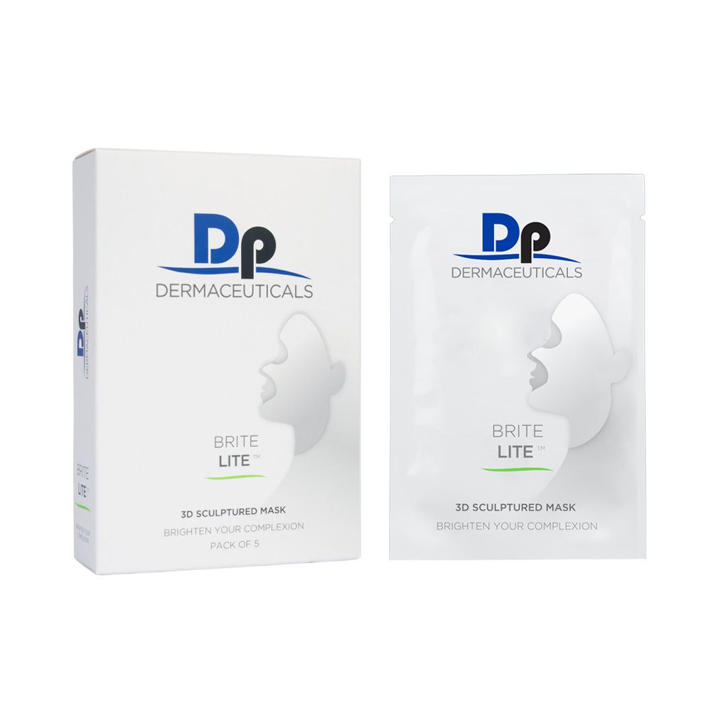 DP Dermaceuticals Brite Lite 3D Sculptured Mask (5 Pack)