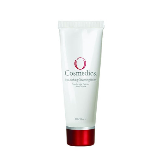 O Cosmedics Sale. O Cosmedics Nourishing Cleansing Balm is suitable for all skin types as it picks up dirt, purifies and removes make up. O Cosmedics Nourishing Cleansing Balm contains Avocado Oil and Shea butter. Goes on as a balm, is massaged in as an oil and turns to a milk